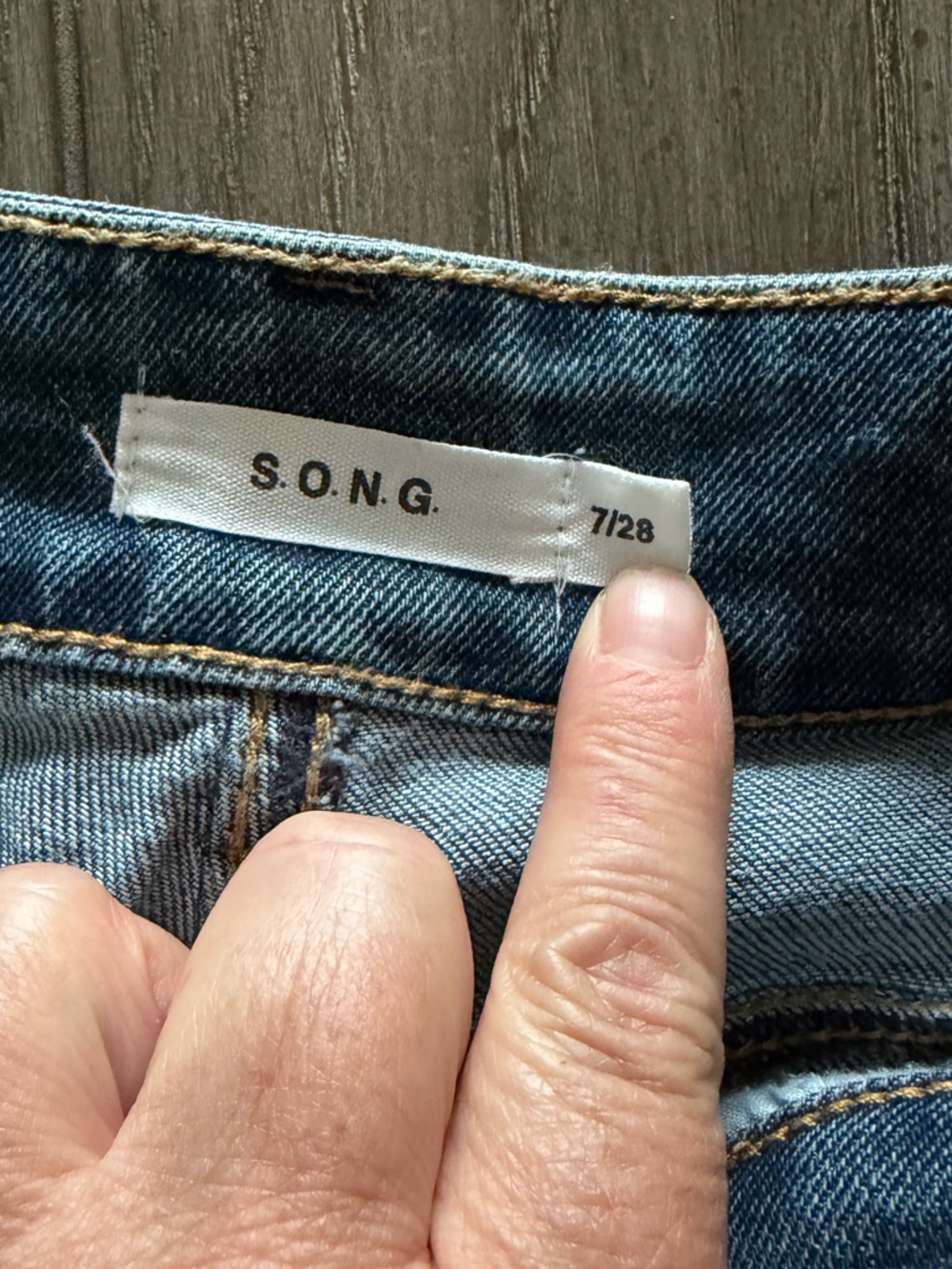 SONG Denim Flare Jeans - Picture 4 of 9